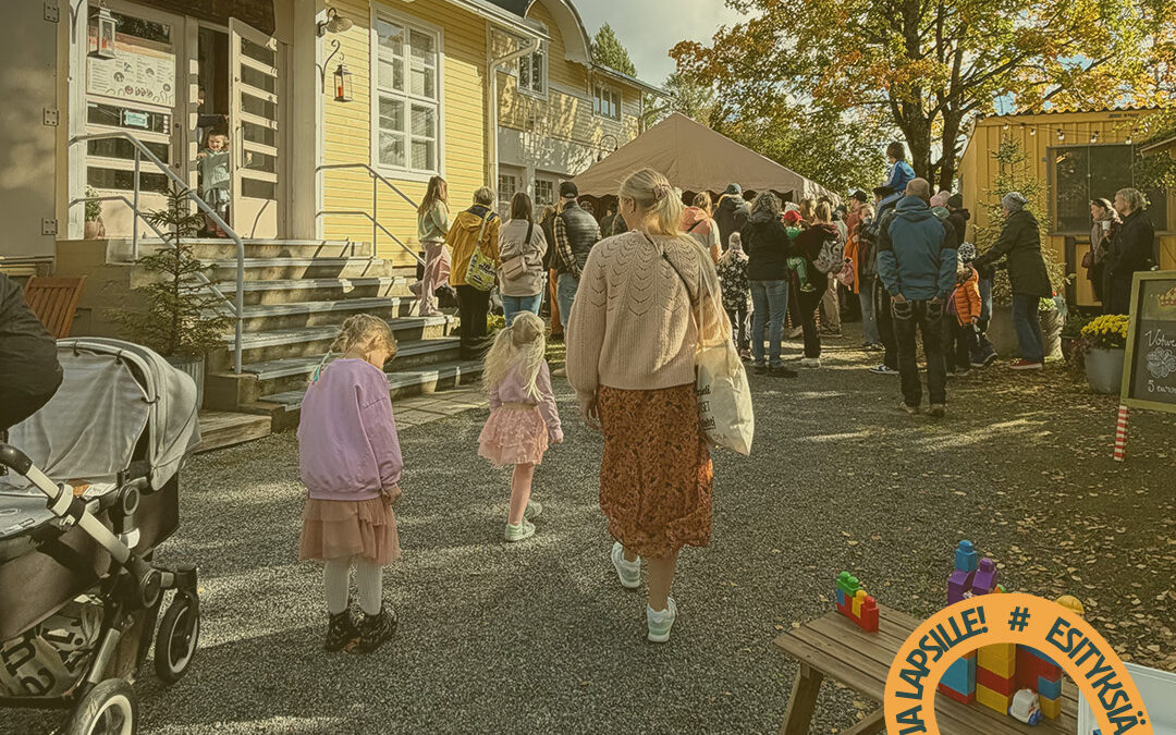 Upea festivaali takana!  
